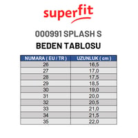 Superfit Splash S Kız Çocuk Pembe Sandalet 000991-5500