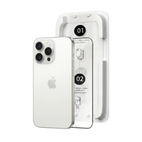 Fulltech MagicBox iPhone 16 Pro Premium Tempered Glass Aparatlı Ekran Koruyucu - Clear