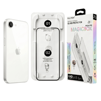 Fulltech MagicBox iPhone 17e Premium Tempered Glass Aparatlı Ekran Koruyucu - Clear