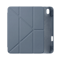 PS iPad A16 / 10.9 (10. nesil) Tri Folding Standlı Kılıf - Gri