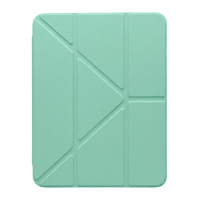 PS iPad A16 / 10.9 (10. nesil) Tri Folding Standlı Kılıf - Yeşil