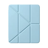 PS iPad A16 / 10.9 (10. nesil) Tri Folding Standlı Kılıf - Turkuaz