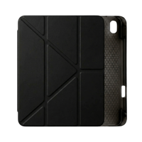 PS iPad A16 / 10.9 (10. nesil) Tri Folding Standlı Kılıf - Siyah