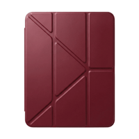 PS iPad A16 / 10.9 (10. nesil) Tri Folding Standlı Kılıf - Bordo