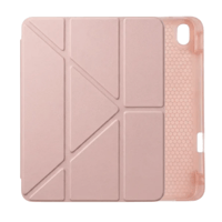 PS iPad A16 / 10.9 (10. nesil) Tri Folding Standlı Kılıf - Pembe