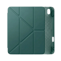 PS iPad A16 / 10.9 (10. nesil) Tri Folding Standlı Kılıf - Haki