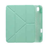 PS iPad A16 / 10.9 (10. nesil) Tri Folding Standlı Kılıf - Yeşil