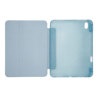 PS iPad A16 / 10.9 (10. nesil) Tri Folding Standlı Kılıf - Turkuaz