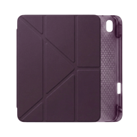 PS iPad A16 / 10.9 (10. nesil) Tri Folding Standlı Kılıf - Damson