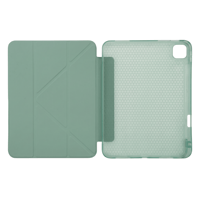 PS iPad Air 13 inç (M4)/(M3)/(M2) Tri Folding Standlı Kılıf - Yeşil