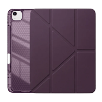 PS iPad Air 13 inç (M4)/(M3)/(M2) Tri Folding Standlı Kılıf - Damson