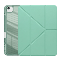 PS iPad Air 13 inç (M4)/(M3)/(M2) Tri Folding Standlı Kılıf - Yeşil
