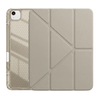 PS iPad Air 13 inç (M4)/(M3)/(M2) Tri Folding Standlı Kılıf - Bej