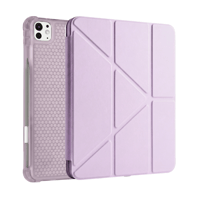 PS iPad Pro 11 inç (M5)/(M4) Tri Folding Standlı Kılıf - Lila