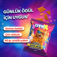 3'lü ÇıtırX Kedi Cipsi 40 Gr.