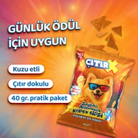 3'lü ÇıtırX Köpek Cipsi 40 Gr.