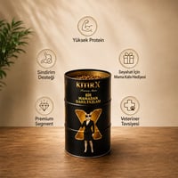 KıtırX Premium Kedi Maması - 500 Gr. - Taşınabilir Kapaklı Mama Kabı Hediyeli