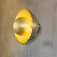 Twinloop Eskitme Pirinç Kaplama Duvar Apliği