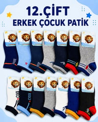 24 parça Erkek Çocuk iç Giyim Set