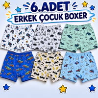 24 parça Erkek Çocuk iç Giyim Set