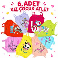 24 parça Kız Çocuk iç Giyim Set