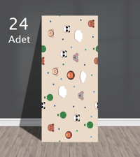 30X60 cm Kendinden Yapışkanlı Çocuk Odası Kaplama