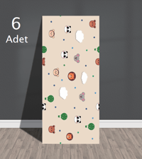 30X60 cm Kendinden Yapışkanlı Çocuk Odası Kaplama