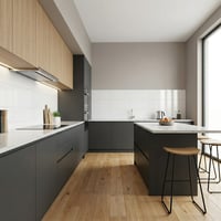30X60 cm Kendinden Yapışkanlı Duvar,banyo,tezgah Arası Kaplama Kırık Beyaz 6 Adet