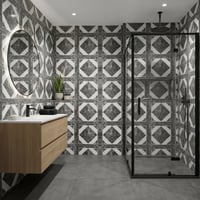30X60 cm Kendinden Yapışkanlı Duvar,banyo,tezgah Arası Kaplama Karo Desen 6 Adet