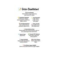 30X60 cm Kendinden Yapışkanlı Duvar,banyo,tezgah Arası Kaplama Açık Gri 6 Adet
