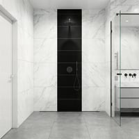 30X60 cm Kendinden Yapışkanlı Duvar,banyo,tezgah Arası Kaplama Parlak Siyah 12 Adet