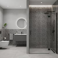 30X60 cm Kendinden Yapışkanlı Duvar,banyo,tezgah Arası Kaplama Antrasit Mermer 6 Adet