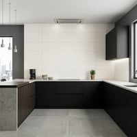 30X60 cm Kendinden Yapışkanlı Duvar,banyo,tezgah Arası Kaplama Kırık Beyaz 6 Adet