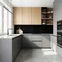 30X60 cm Kendinden Yapışkanlı Duvar,banyo,tezgah Arası Kaplama Parlak Siyah 12 Adet