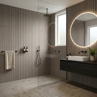 Brano Bej Desenli Duvar Lambiri 60x280 Cm-Kendinden Yapışkanlı