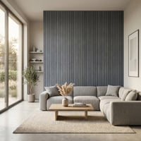 Brano Koyu Kahve Ahşap Desen Duvar Lambiri 60x280 Cm-Kendinden Yapışkanlı