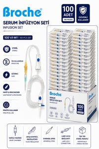 SERUM İNFÜZYON SETİ 100'LÜ PAKET