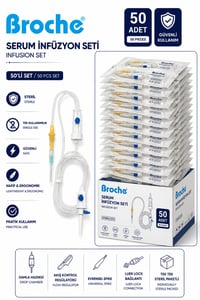 SERUM İNFÜZYON SETİ 50'Lİ PAKET