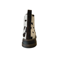KAHVE PARÇA İNEK DESEN BOT