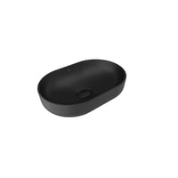 310200200459 ZERO 2.0 60X40 OVAL ÇANAK LAVABO MAT SİYAH