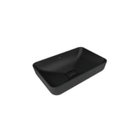 310200200463 ZERO 2.0 60X40 DİKDÖRTGEN ÇANAK LAVABO MAT SİYAH