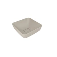 310200200593 ZERO 2.0 40X40 KARE ÇANAK LAVABO MAT VİZON