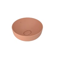 310200200610 ZERO 2.0 Ø40 YUVARLAK ÇANAK LAVABO MAT ŞEFTALİ