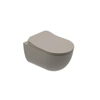 310201100277 ZERO 2.0 SMART ASMA KLOZET TAHARET DELİKLİ+ULTRA SLIM SMARTKAPAK MAT VİZON