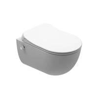 310201100282 ZERO 2.0 SMART ASMA KLOZET TAHARET MUSLUĞU ENTEGRE/SICAK-SOĞUK+ULTRA SLIM SMARTKAPAK MAT BEYAZ
