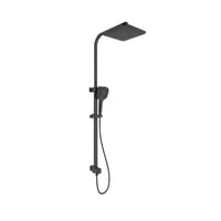 410200505503 RAIN SQUARE PUSH BUTTON DUŞ BARI SİYAH