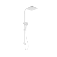 410200505506 RAIN SQUARE PUSH BUTTON DUŞ BARI BEYAZ