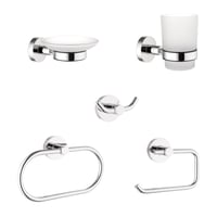 410200600270 D100 AKSESUAR SETİ (ASKI+DİŞ FIRÇALIĞI+SABUNLUK+TUVALET KAĞITLIĞI+HALKA HAVLULUK)