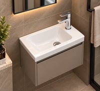 Kale Idea 2.0 50x30 cm Dolap Uyumlu Lavabo-Tezgahüstü Lavabo-310200200452-Kale