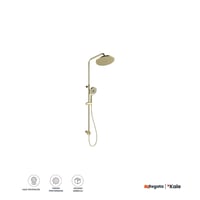 Kale Rain Yuvarlak Push Button Altın Duş Barı-Duş Barları-410200505500-Kale
